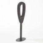 Poteau range 2 vélos avec un anneau en gomme pour une protection maximum des vélos_4