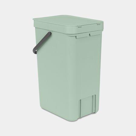 Poubelle Brabantia Sort & Go - 16 litres - Jade Green - Multi-talent - Volume S (16 L)_4