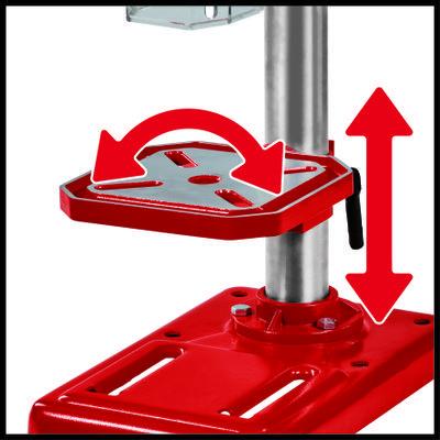 Perceuse à colonne modulable TC-BD 500 - 350 W - 9 niveaux de vitesse_4