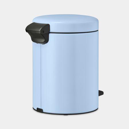 Poubelle à pédale newIcon Brabantia 5 litres - Dreamy Blue - XS - Anti-odeurs - Base antidérapante_4