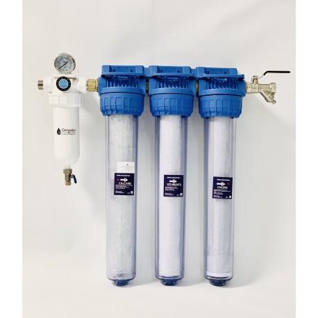 Station de filtration eau de ville CSC 20 pouces - Anti-calcaire, Sédiments, Chlore, PFAS_4