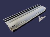 Moustiquaire avec profilés aluminium disponibles en plusieurs couleurs