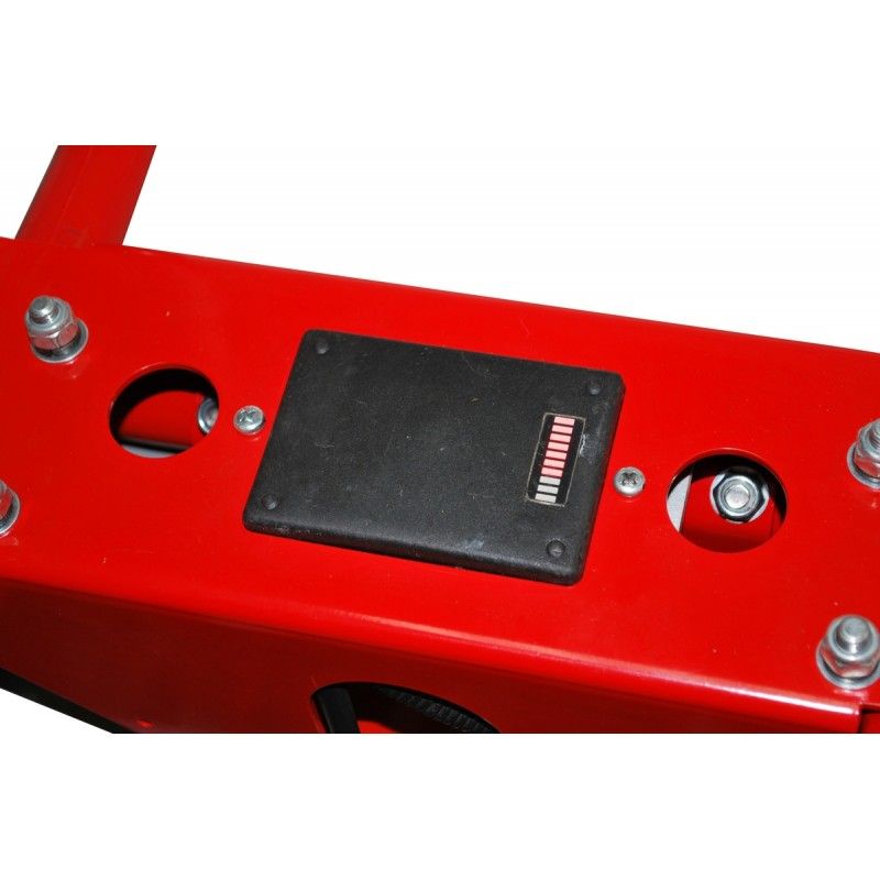 Brouette à moteur avec indicateur de charge intégré