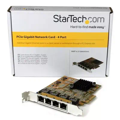 Carte réseau PCI Express à  4 ports Gigabit Ethernet_4