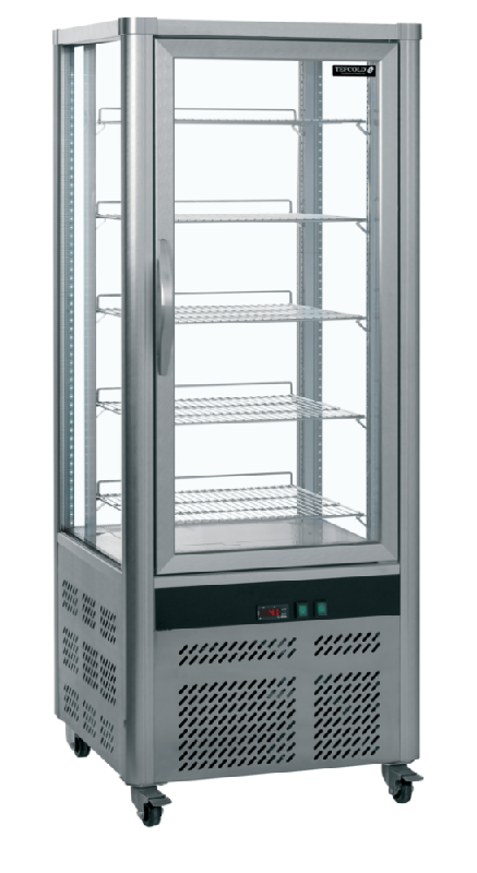 Armoire vitrée réfrigérée UPD200 - double vitrage, éclairage LED et froid ventilé_4