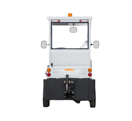 Chariot Tracteur Industriel électrique à 4 roues SIMAI TE 80IXB conçue pour des capacités de charge allant jusqu'à 8000 kg en Alpes -  disponible en achat neuf et en location de courte à longue durée_4