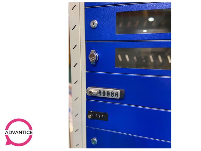 Paralocker i16 - Armoire de stockage et rechargement sécurisée avec 16 casiers pour appareils numériques_4