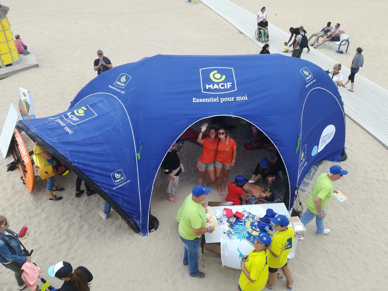 Tente Fastent® Air Plus autonome avec air captif