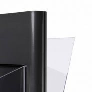 4807 - Porte-brochures Afix Diffusion - Hauteur 176 cm - Acier laqué - Simple ou double face_4