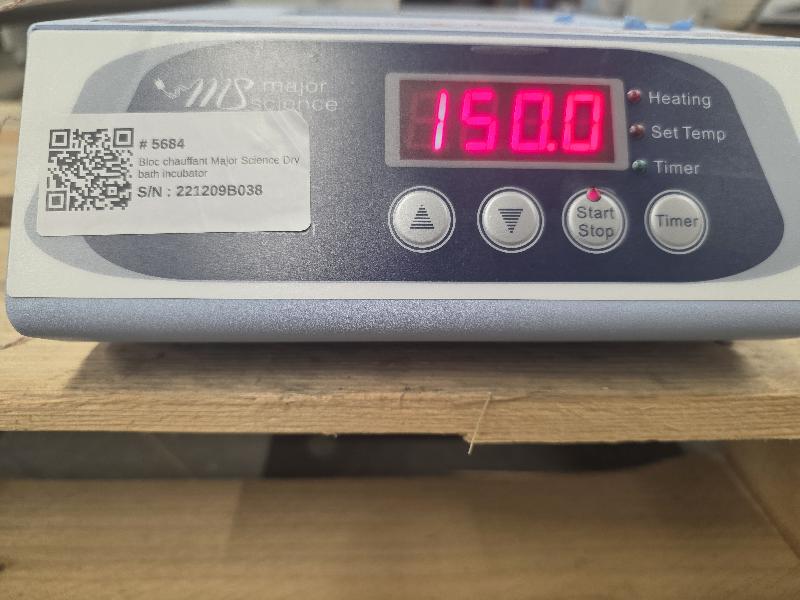 Bloc chauffant Major Science Dry bath incubator_4