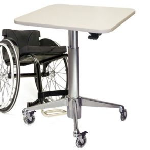 Laptop Education Table Cart H Class - Chariot informatique médical réglable en hauteur - ErgonoFlex - 18,14 kg_4