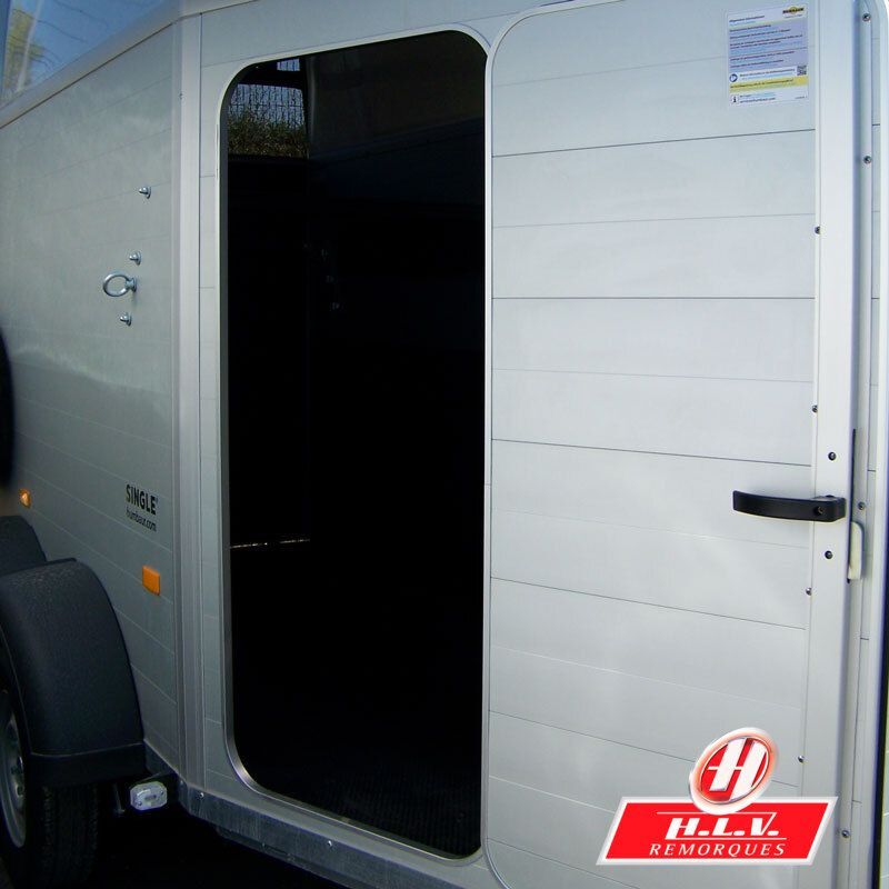 Promotion - van a chevaux 1 place et demi humbaur single alu_4
