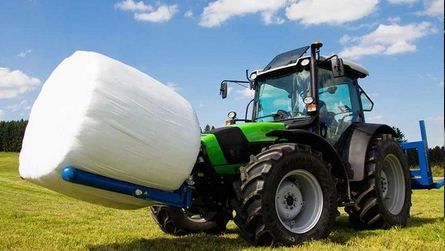 Fourche à balles rondes BTGHA avec redresseur hydraulique - Goweil - 1 100 mm_4