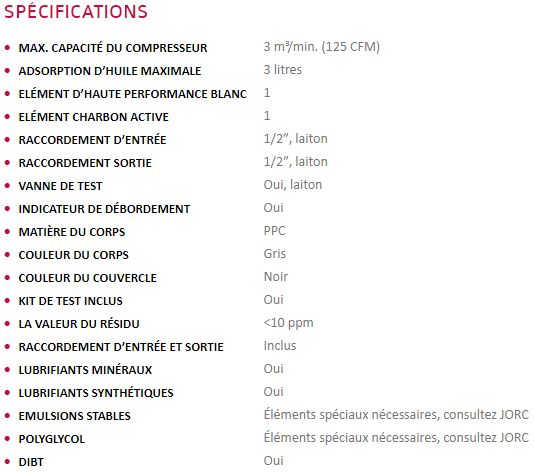 Puro-CT 3 - Séparateurs huile/eau JORC Industrial - Capacité max 3 m3/min - Système compact et efficace_4