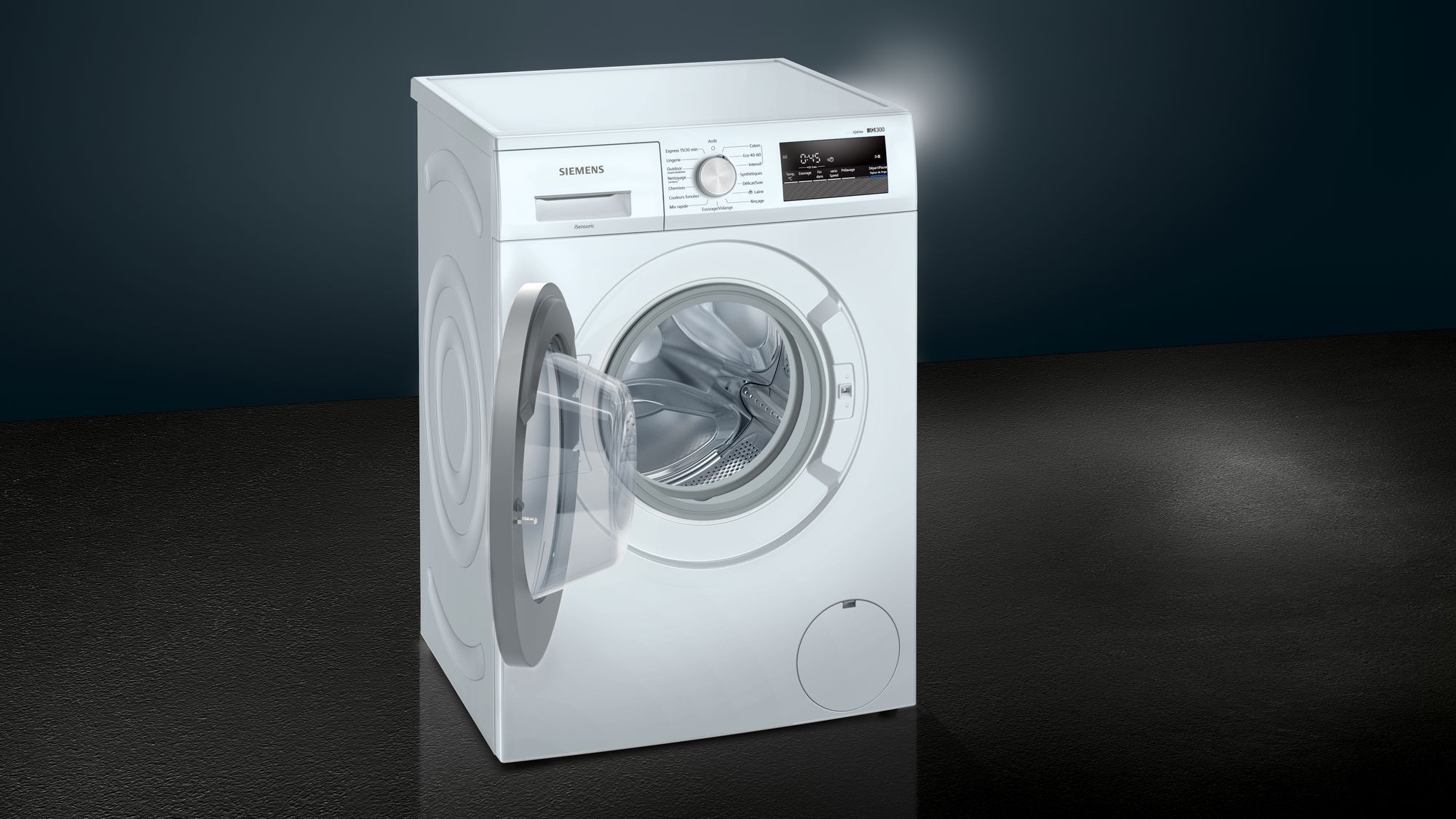 Lave-linge professionnel iSensoric Wm12n108ff IQ300 - BSH électroménager - 1200 trs/min avec moteur à induction iQdrive_4
