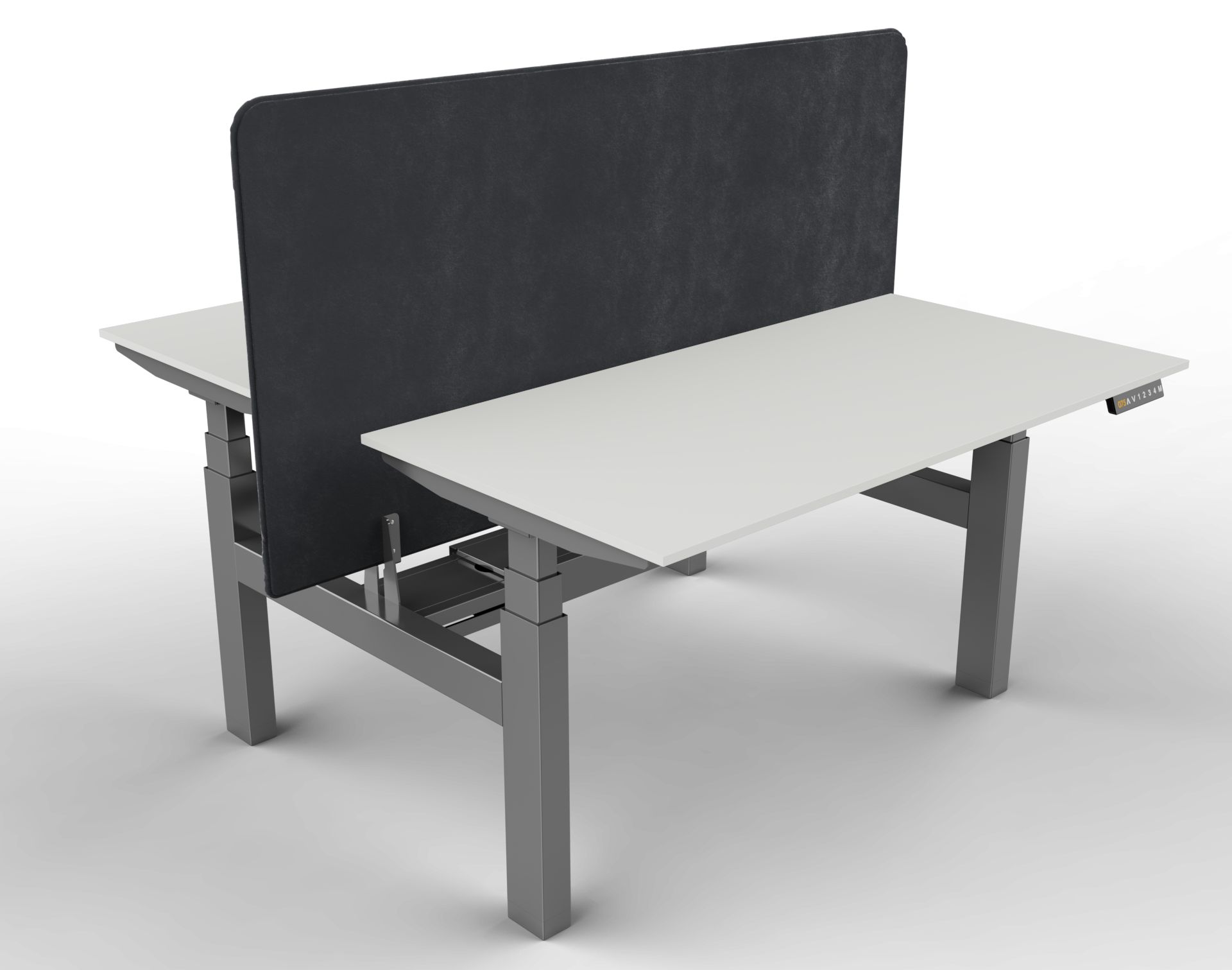 Bureau motorisé open space DUODESK, idéal pour optimiser votre agencement_4