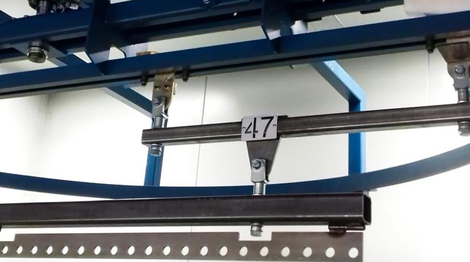 Convoyeur aérien avec rails droits et courbes - k8-2 power & free_4