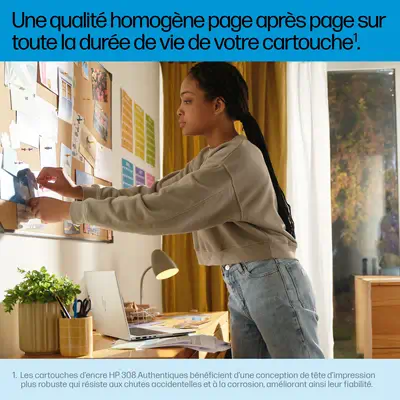 HP 308 Cartouche dencre authentique Noir_4