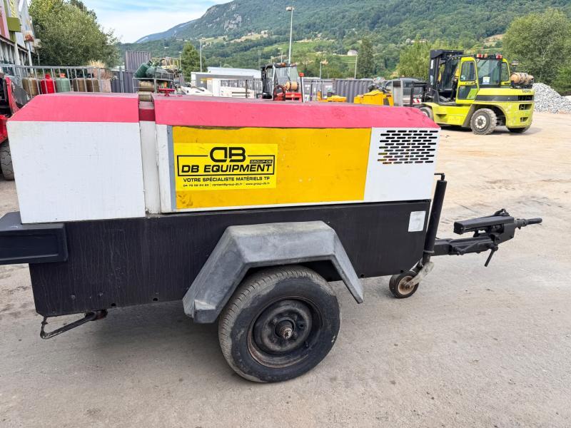 Ingersoll rand P180WD Compresseur de chantier sur remorque_4