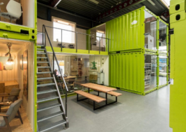 Container maritime 20 pieds High cube -Surface au sol 13,8 m² - 1er voyage ou occasion_4