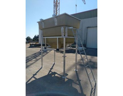 Trémie mobile de stockage de granulés sortie Ø320 - Trémie'Box_4