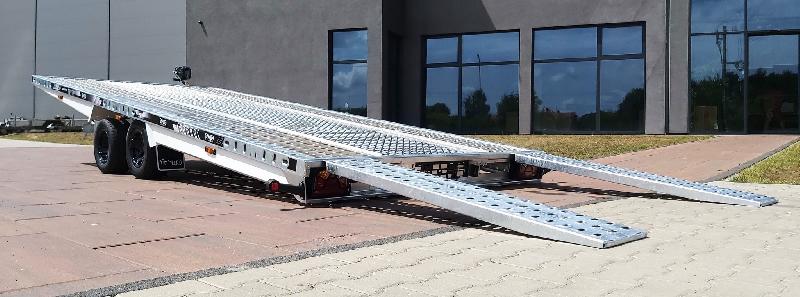 Remorque porte voiture-plateau - 4,50 X 2,10 M - 2700 KG Full Alu - TA-NO GRAVITY 27.45_4