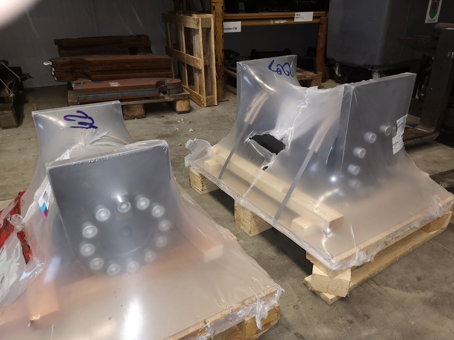 Moteur d'inclinaison hydraulique pour engins de 2 à 100 tonnes