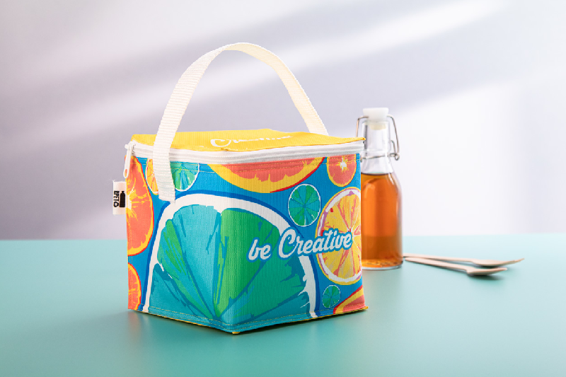 Sac isotherme sur mesure - polyester RPET 600D - doublé aluminium - pour 4 cannettes 0,33 L_4