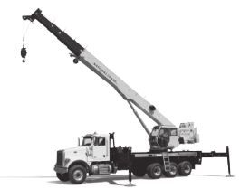 NTC55 Camion grue - Manitowoc - Charge maximum 49.9 t - Flèche principale 39.01 m - Hauteur tête de flèche 54.6 m_0