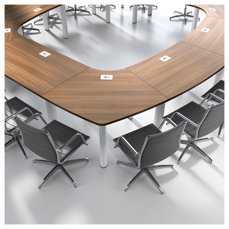 Table de réunion FREGATE CLEN - 18 personnes - L 520 x 140 cm - Top access_4
