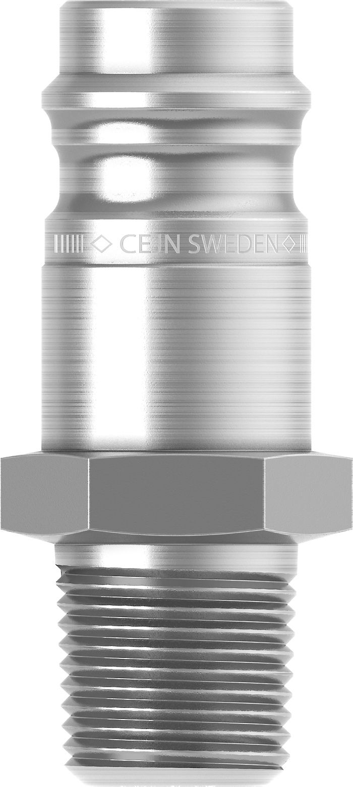 Série 442 - Coupleur CEJN - Acier zingué et laiton avec bague de verrouillage_4