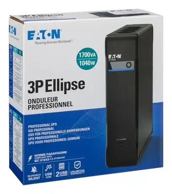 Eaton 3P Ellipse 1700 alimentation d'énergie non interruptible Veille 1,7 kVA 1040 W 8 sortie(s) CA_4