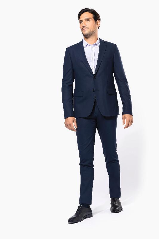 Veste de costume homme - Réf: PK6040 - Kariban Premium - Coupe ajustée - 50% polyester, 23% viscose, 22% laine, 5% élasthanne_4
