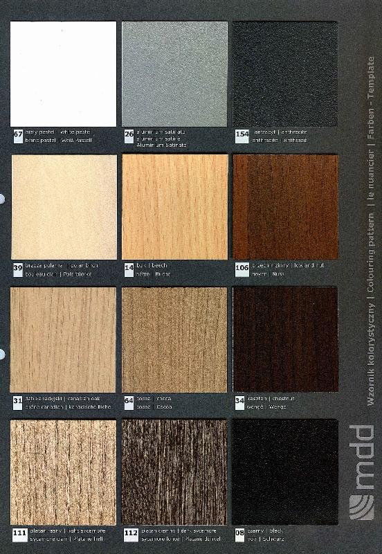 Grand caisson 4 tiroirs - MDD - Gris aluminium, Gris aluminium_4