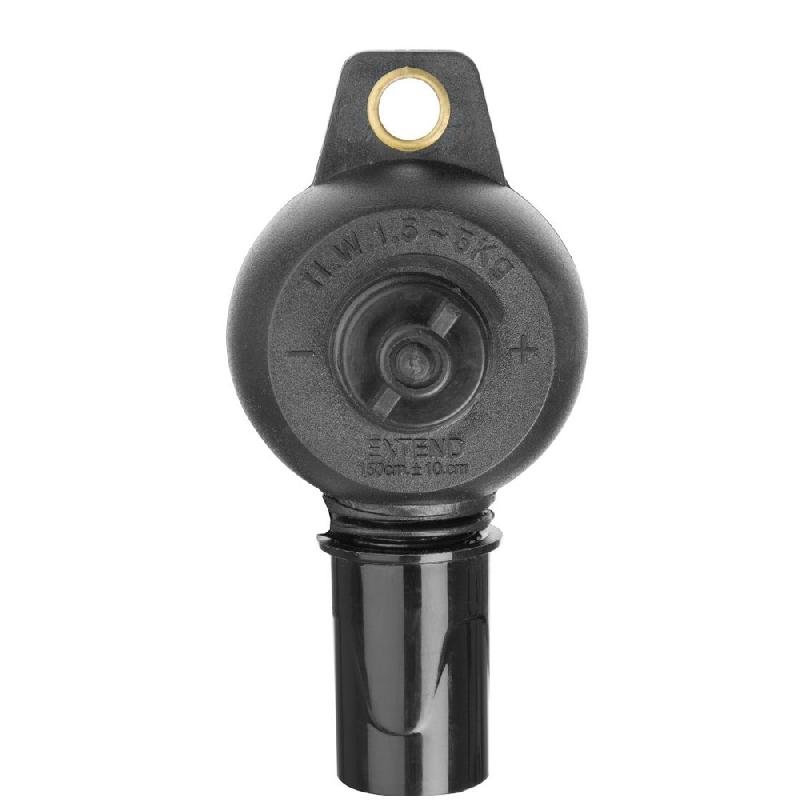 Lampe chauffante dôme rétractable Buffalo finition dorée | Buffalo - DY462_4