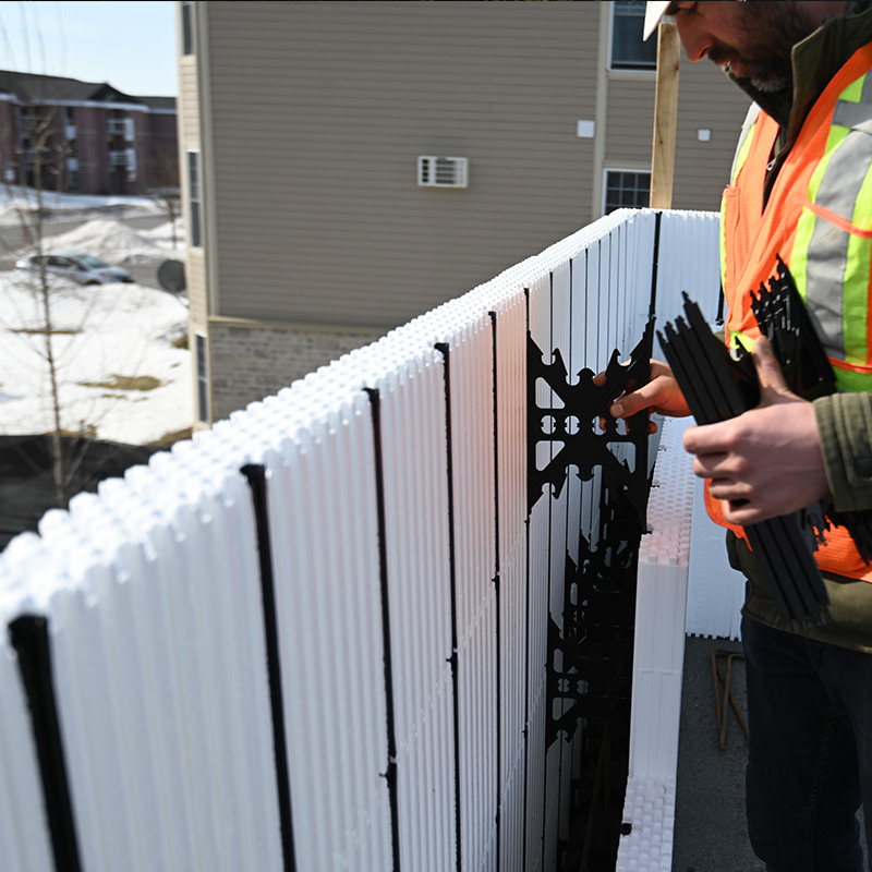 Panneau standard coffrage isolant - integraspec - l122xl6,35xh31,12cm_4