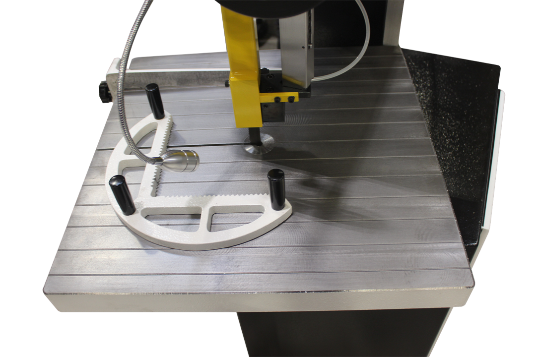 Scie à ruban verticale OLYMPIC - DK400, DK600, DK900 - Table inclinable et options hydrauliques_4