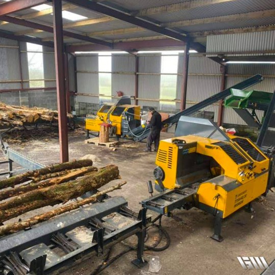 Combiné à bois de chauffage Titan 40/20 PREMIUM - scieur fendeur Uniforest avec lame WIDIA, 20 tonnes de force de fendage_4