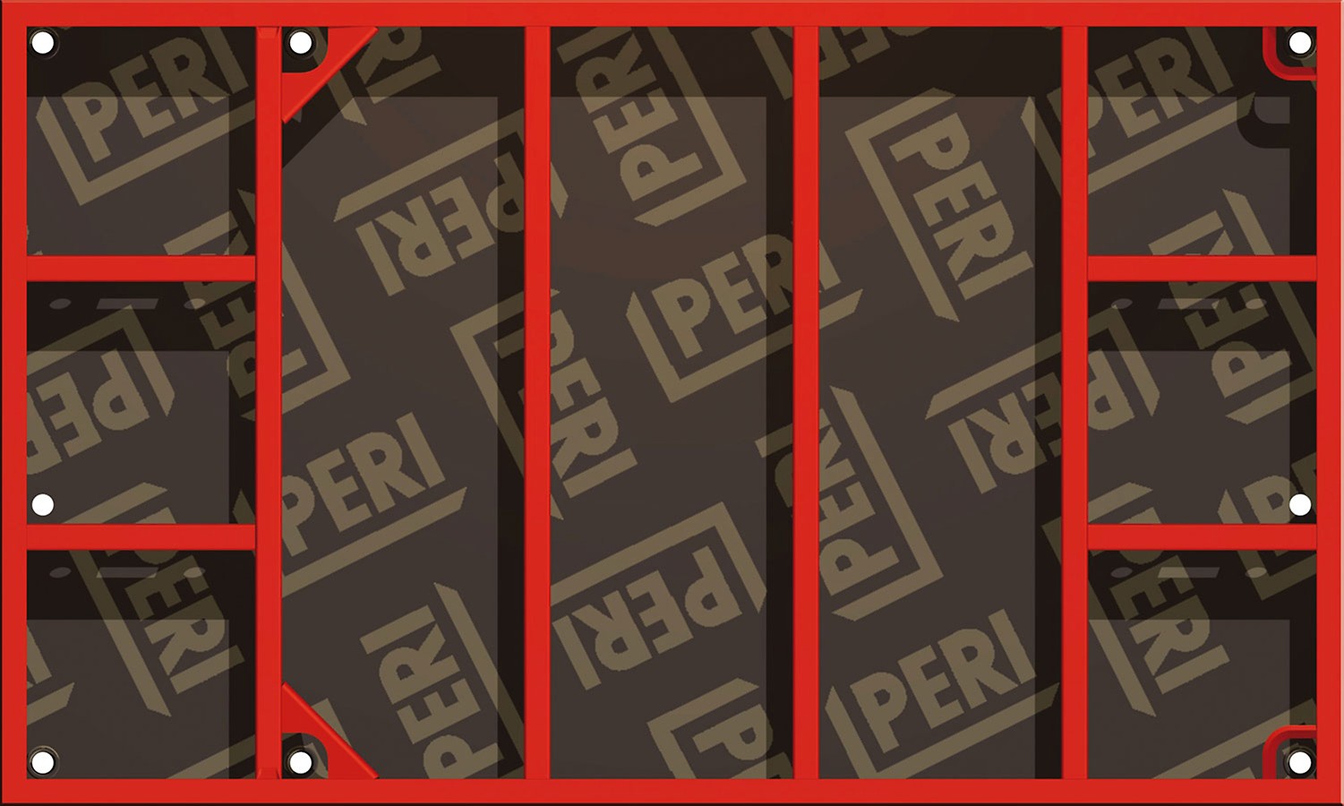 Coffrage cadre DOMINO en aluminium utilisable sans grue pour petites dimensions