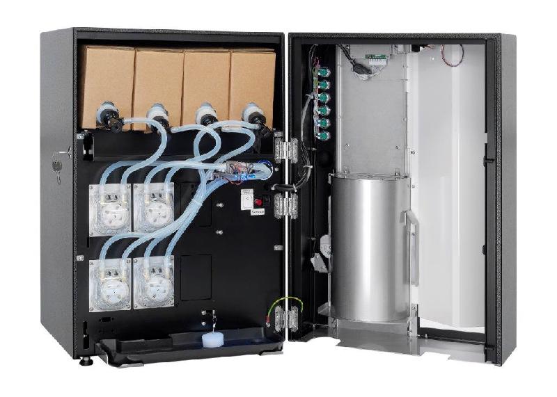Distributeur de boissons Fructomat JDM 4 - 4 sélections, fonction CO2, design moderne_4