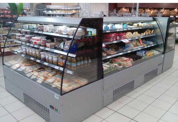 Vitrine réfrigérée semi-murale CRONUS PLUS L.2560mm Profondeur 855mm MAFIROL_4