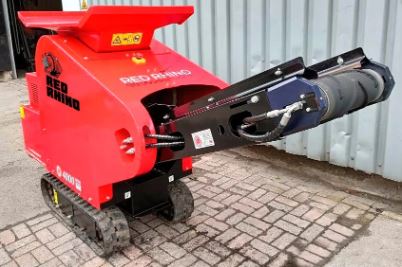 Mini concasseur avec largeur hors tout de 78 cm pour pour tout types de matériaux - 4000 RED RHINO_5