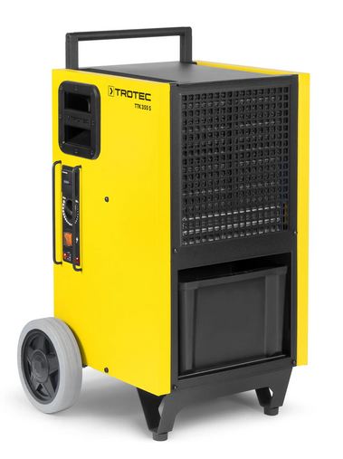 Déshumidificateur professionnel TTK 355 S - Empilable, compteur d'heures intégré et roulettes sans traces_4