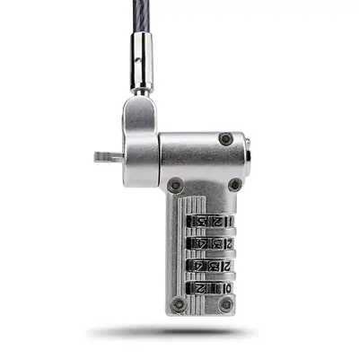 Antivol Universel pour Ordinateur Portable de 2m, Cble de Sécurité Sérialisé pour Ordinateur Portab_4