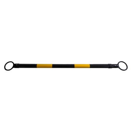 Barre extensible 1.2 à 2.15 m - Noir / Jaune_4