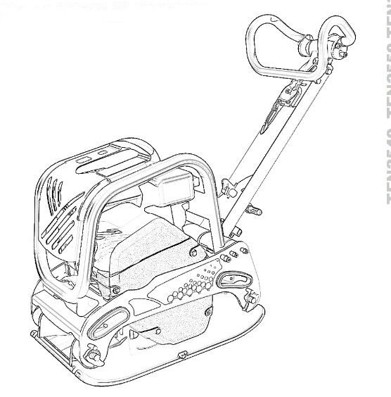 Plaques vibrantes réversibles TEN25/30 - Enar France - Force centrifuge 24.500 ou 29.500 N - Motorisations essence ou diesel_4