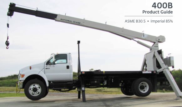 400B Camion Grue - Manitowoc - Charge Maximum 9.1t - Flèche de 17.1m - Hauteur 20.1m_4