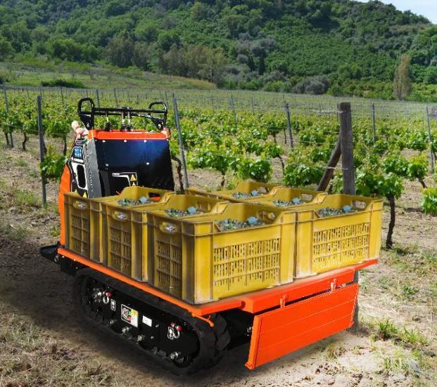 Mini-dumper série 85 de Cormidi avec châssis haute résistance