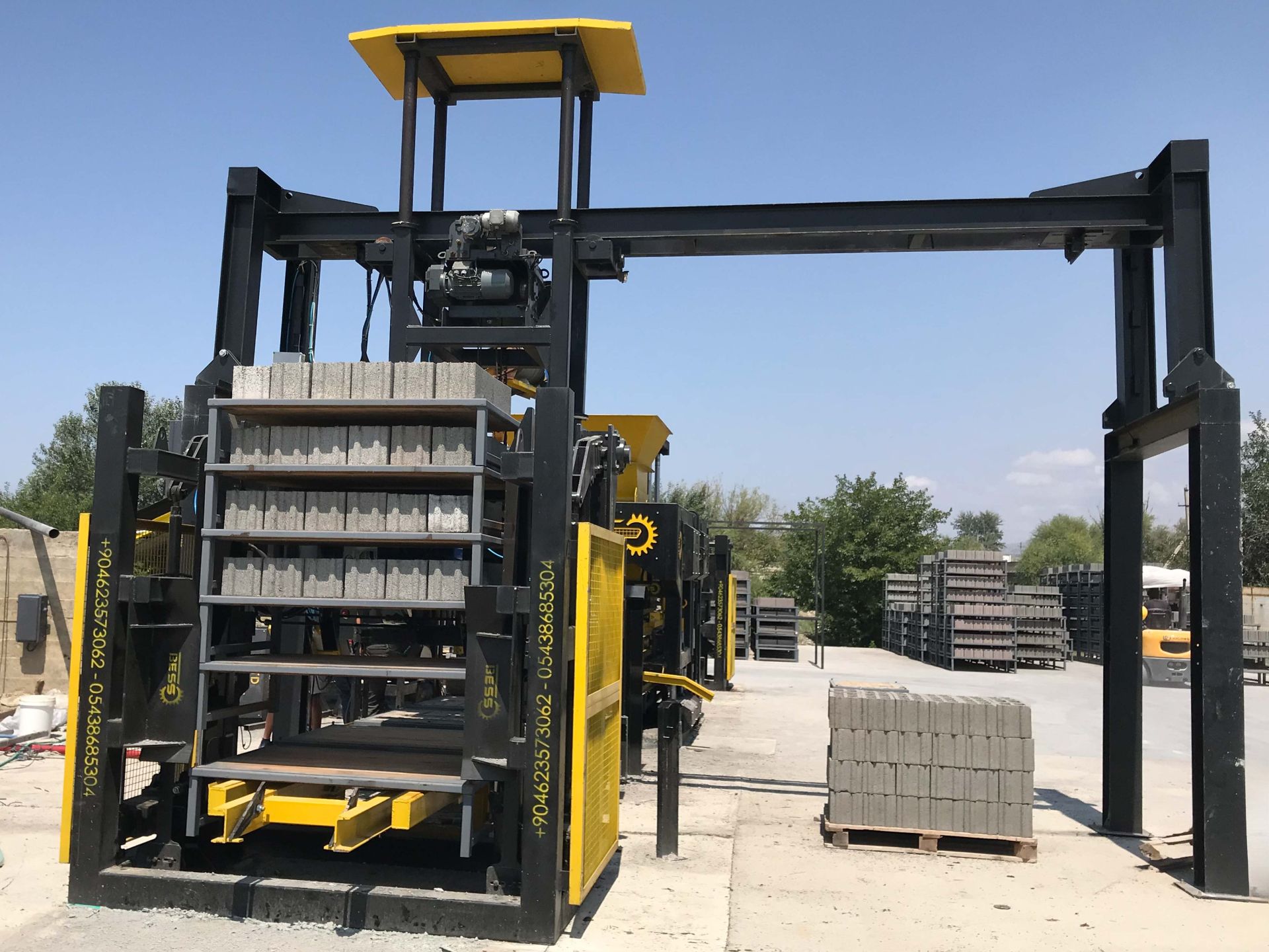 Machine à briquettes automatique PRS-1200 - Capacité 12000 briquettes en 8h - BEYAZLI GROUP_4