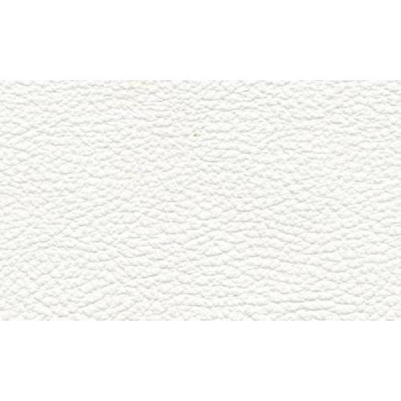 Canapé convertible 2-3 places ALLURE - Matelas mémoire 20 cm - Sommier à lattes 120 cm - Cuir vachette blanc cassé_4